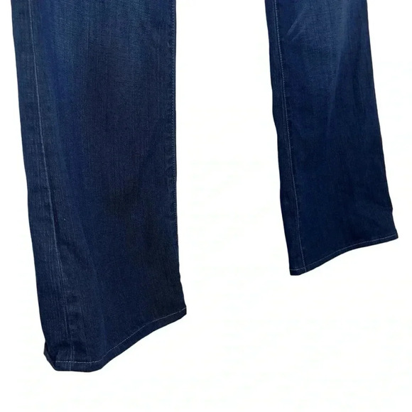 Paige Hollywood hills classic rise bootcut Denim Blue Y2K Flare Jeans Size 27 - Picture 4 of 10